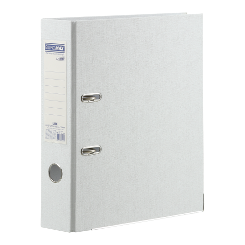 Папка-реєстратор BUROMAX (BM.3011-12c) А4, 70/75 мм (внутр./зовн.), білий